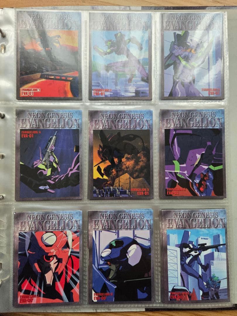 エヴァンゲリオンカードダスマスターズ２集フルコンプ品アルバム付き