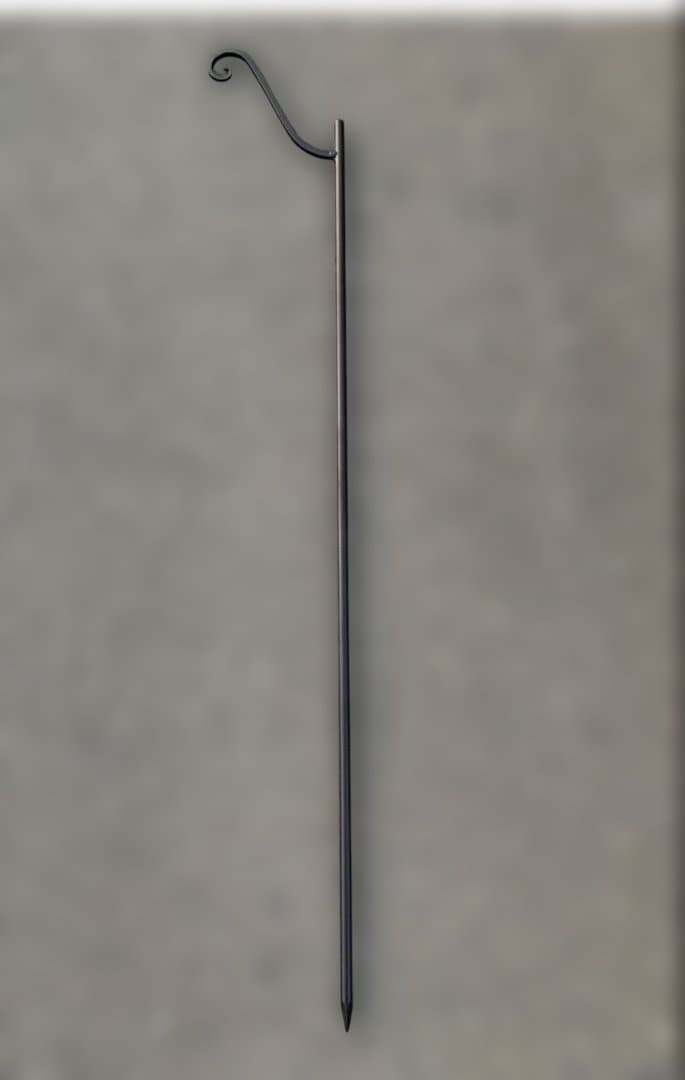 ダイキチハンガー　ブラックランタンスタンド フック付き