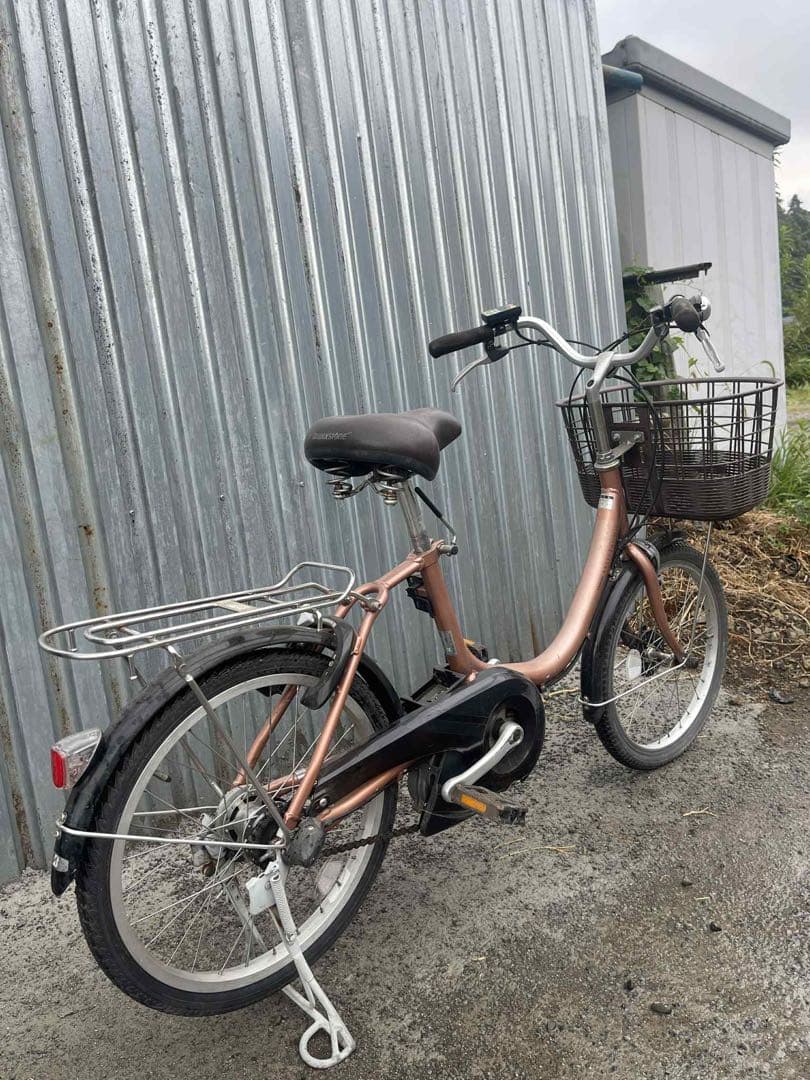 電動アシスト自転車 ブラウン 20インチ