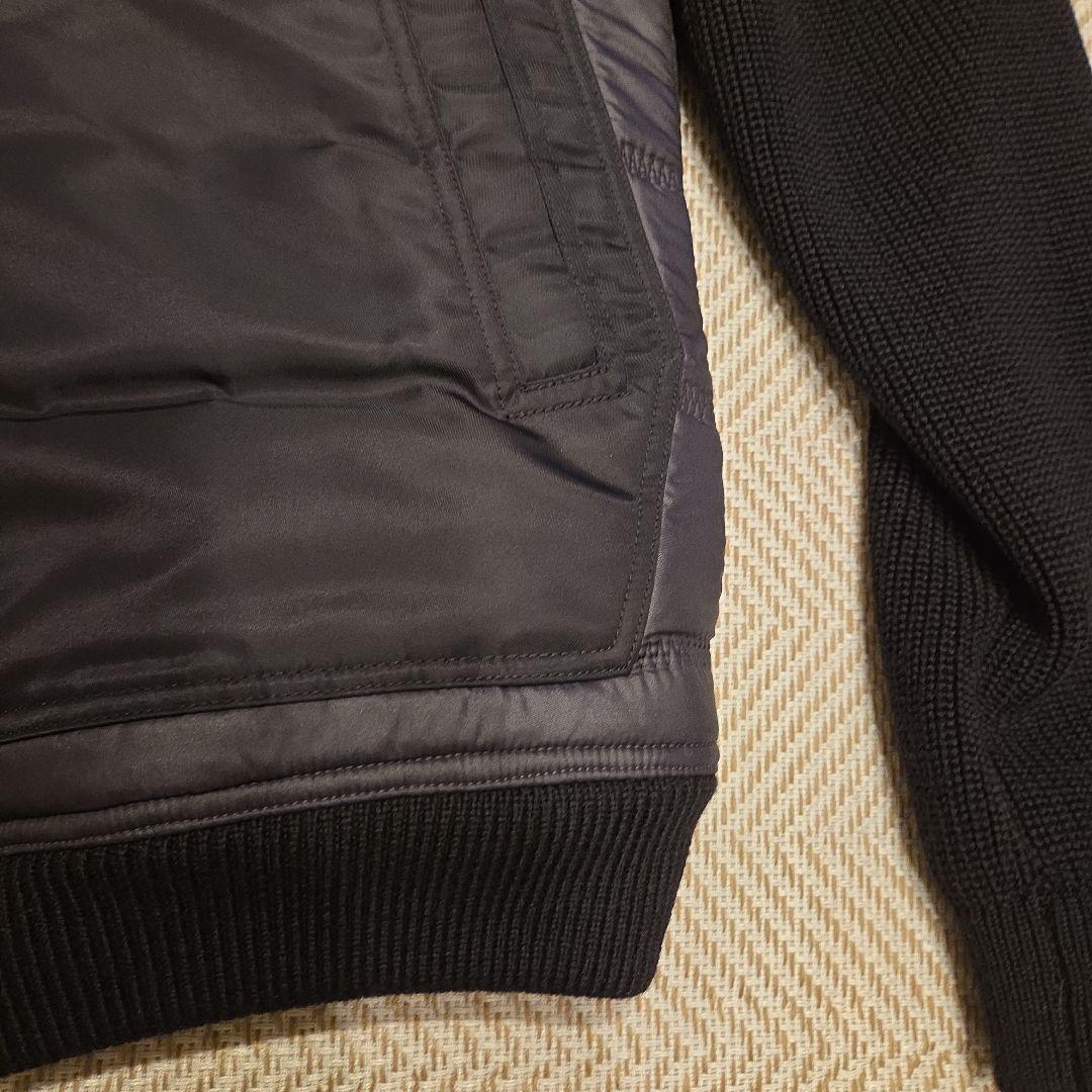 MASTER BUNNY EDITION 袖ニット切替し ボアフリース 中綿