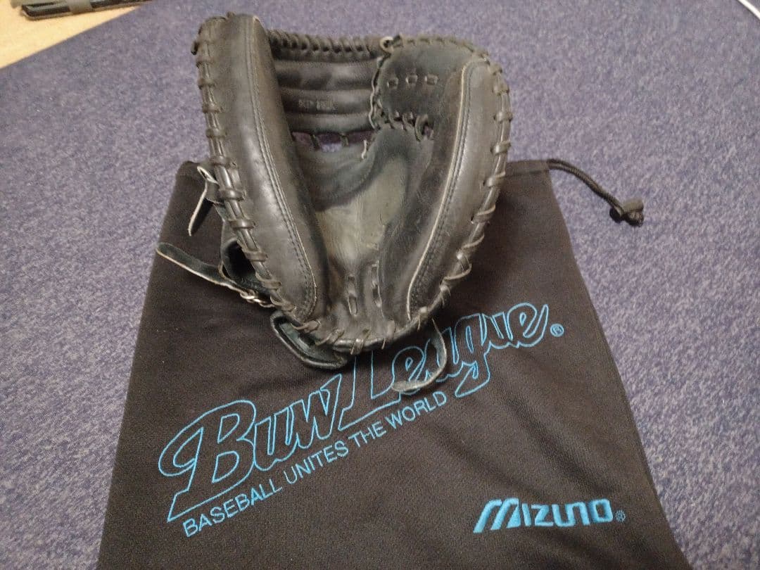 Mizuno Buw League キャッチャーミット黒 軟式用