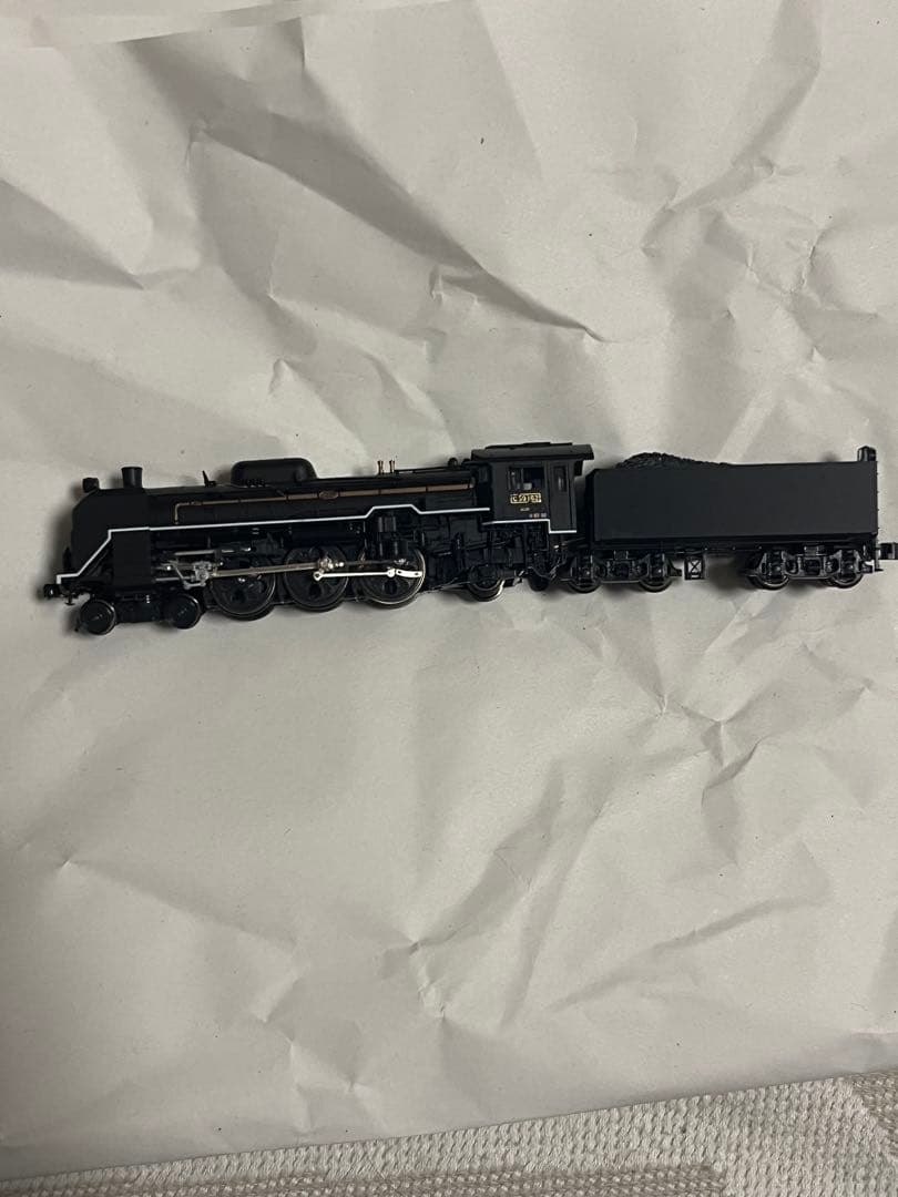 C59 162 蒸気機関車 安芸　kato ライト点灯動力動作確認済　ジャンク品