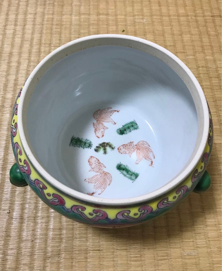 プラナカン　カムチェン　小物入れ　茶道具　水指