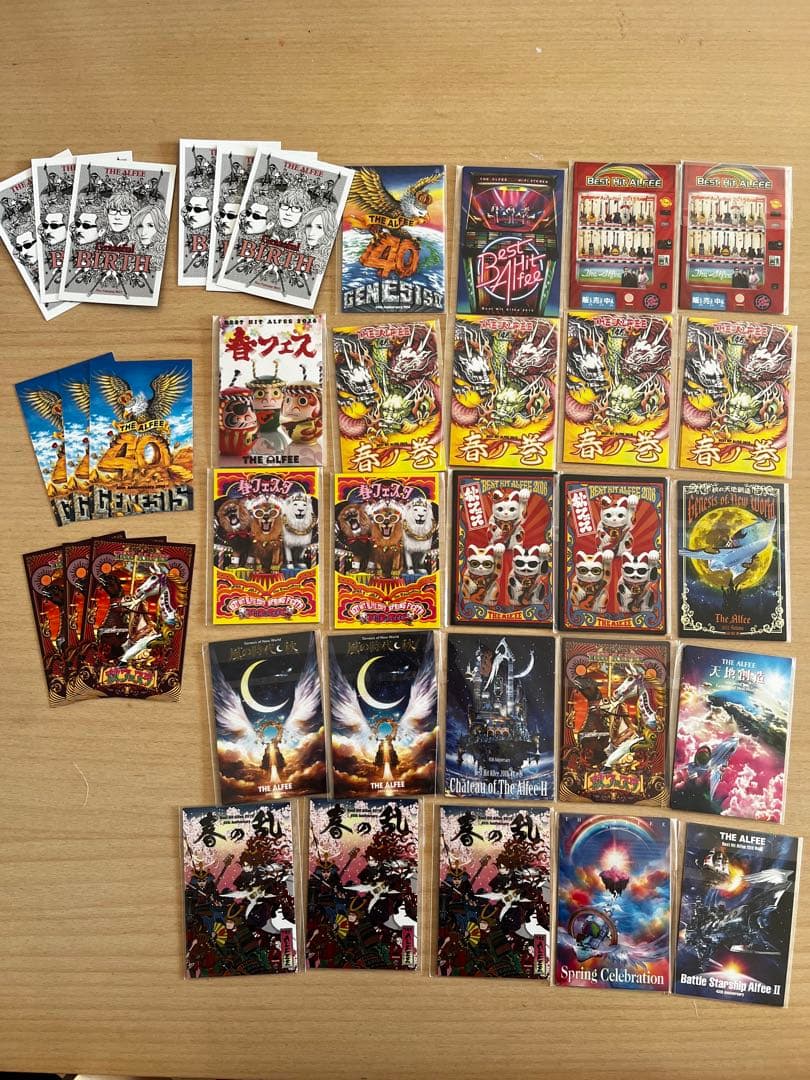 THE ALFEE トレカ　81枚セット