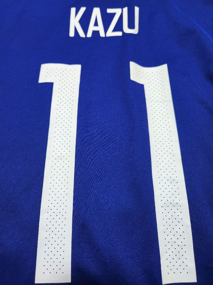 三浦知良　日本代表　メモリアルユニフォーム　KAZU　11