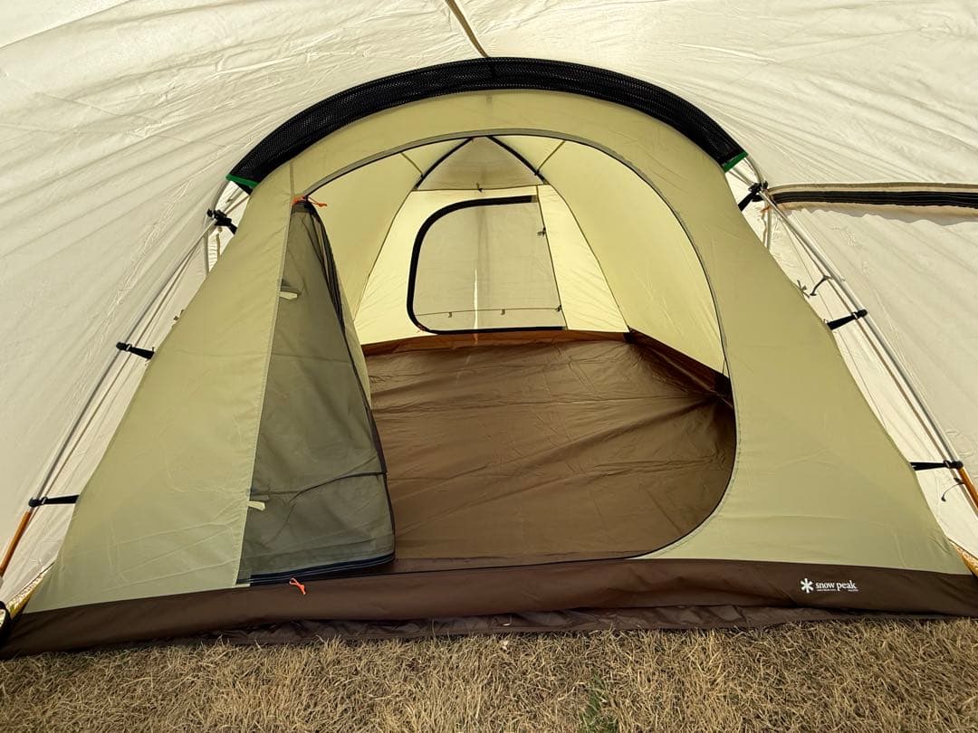 ★ peak★アメニティドームM★アイボリー★専用マットシートセット★