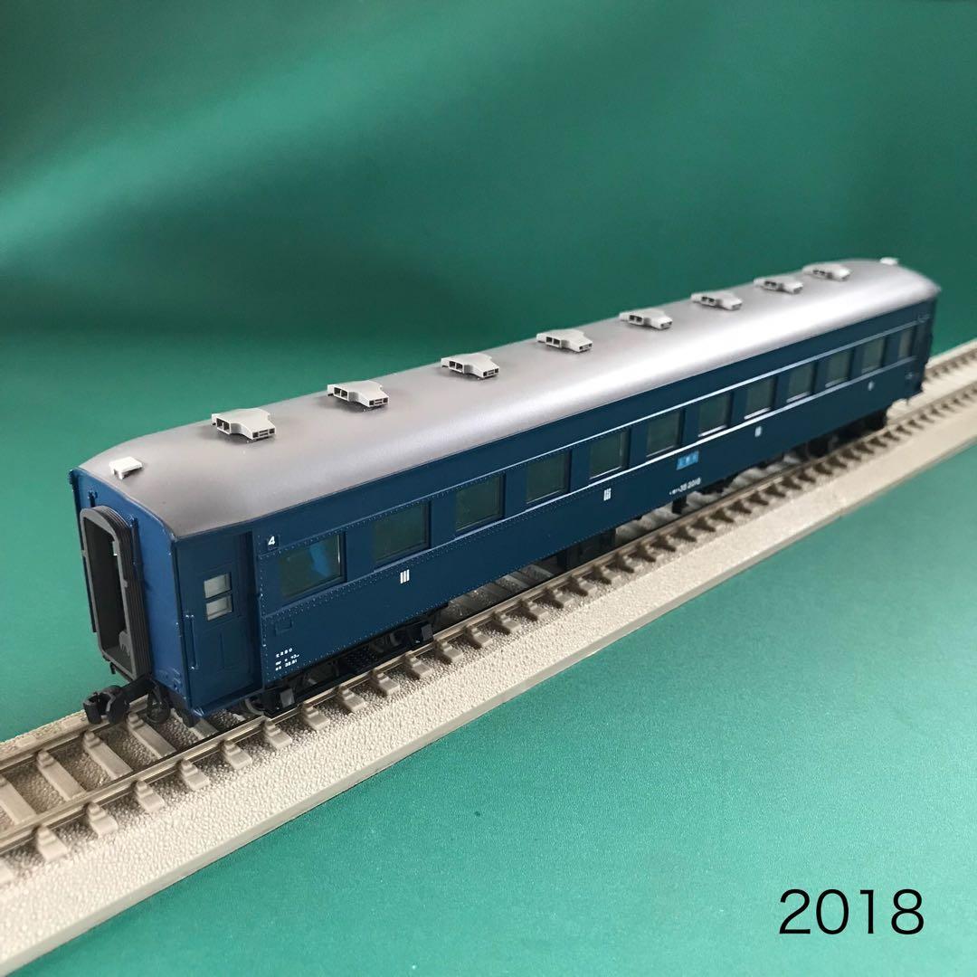 【HO/1-511+3】国鉄オハ35系旧客車３セット オハ35×②＋オハフ33