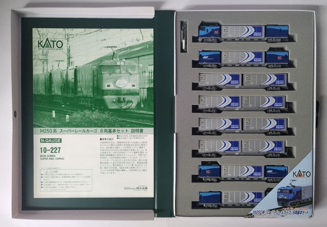 鉄道模型 M250系 スーパーレールカーゴ 　8両 基本セット