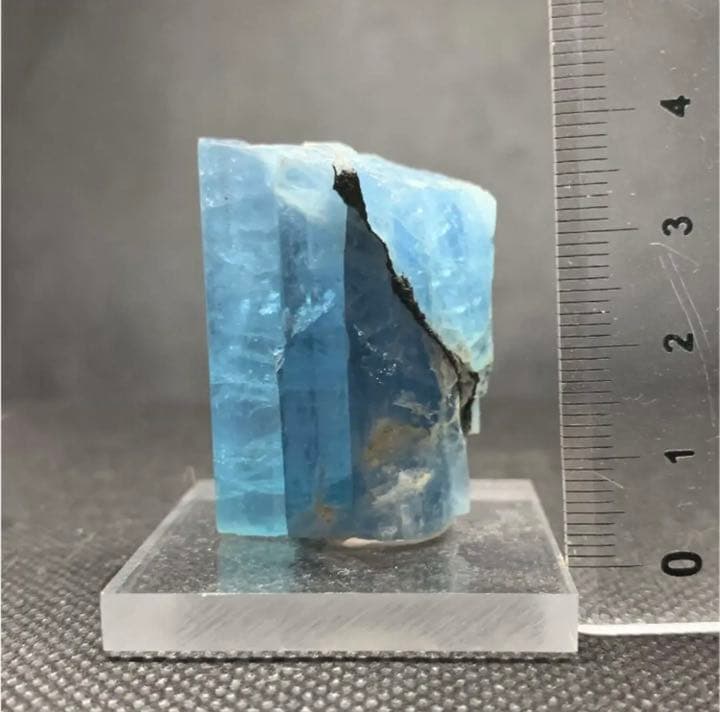 アクアマリン :ブラックトルマリン共生:ベトナムタインホア産40g