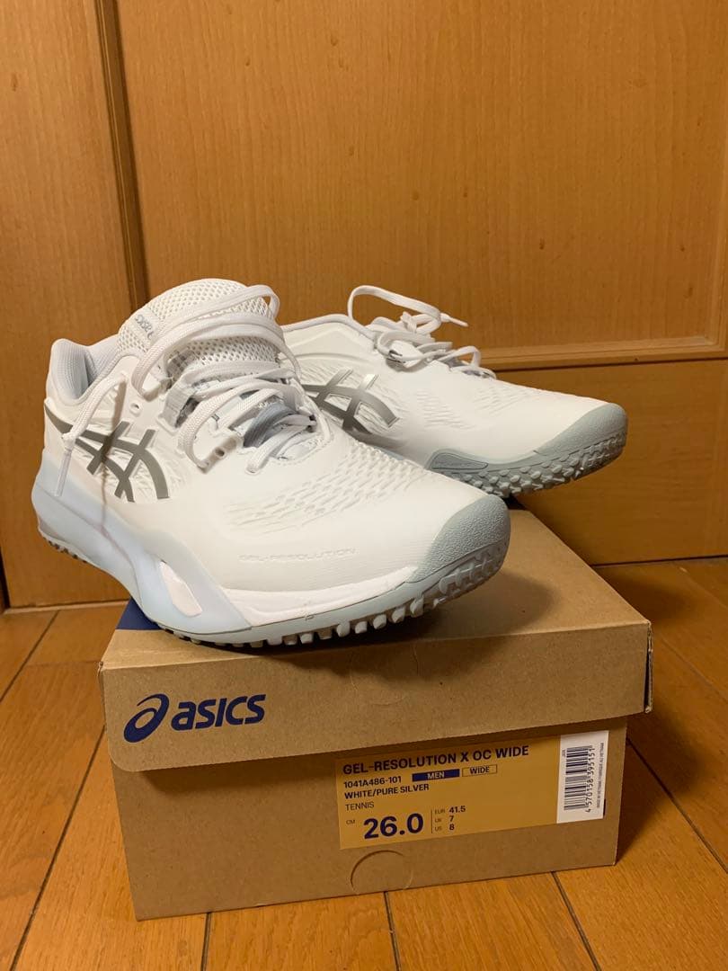 シューズ(男性用) asics GEL-RESOLUTION X OC WIDE 26.0cm