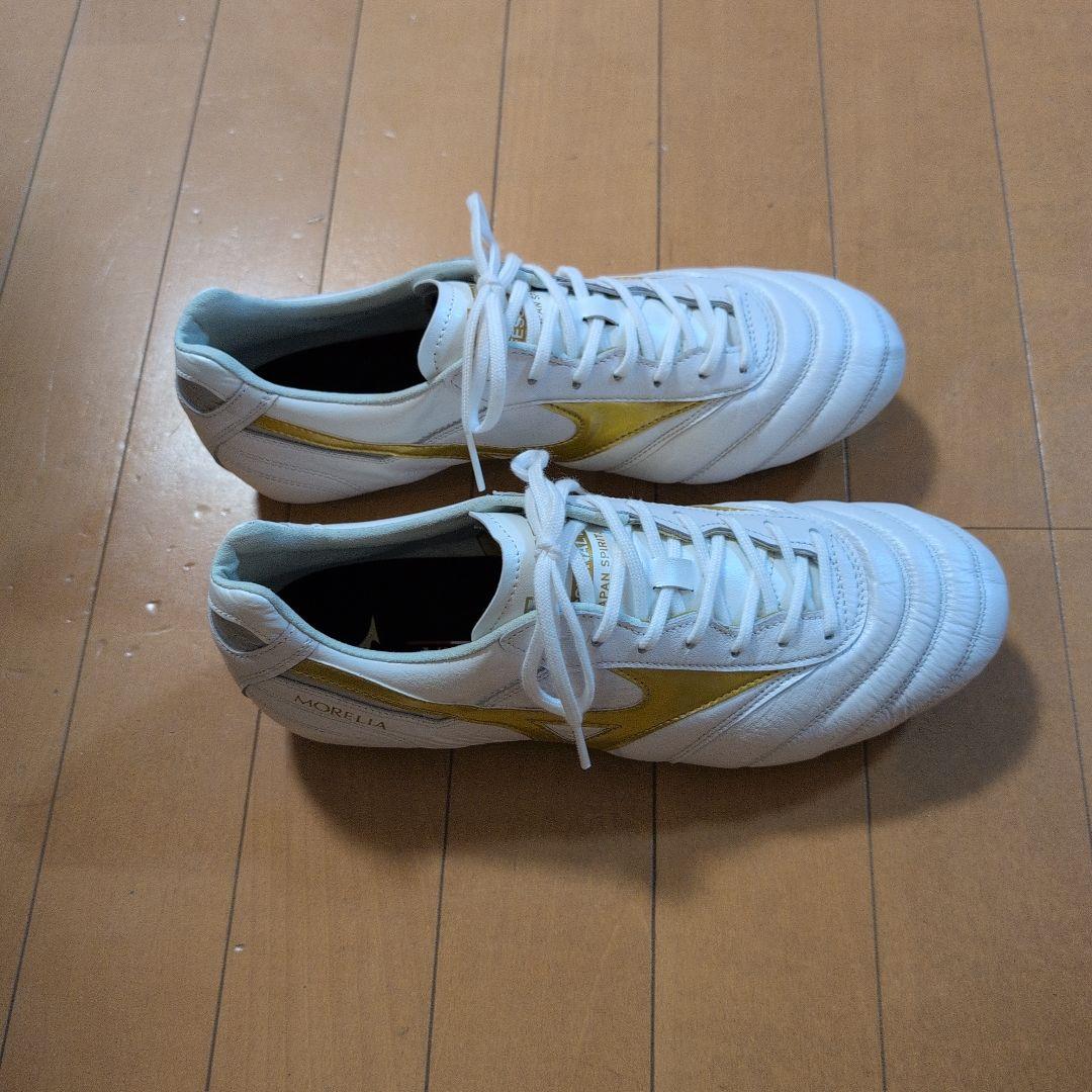 Mizuno Morelia モレリア2JAPAN ホワイト/ゴールド