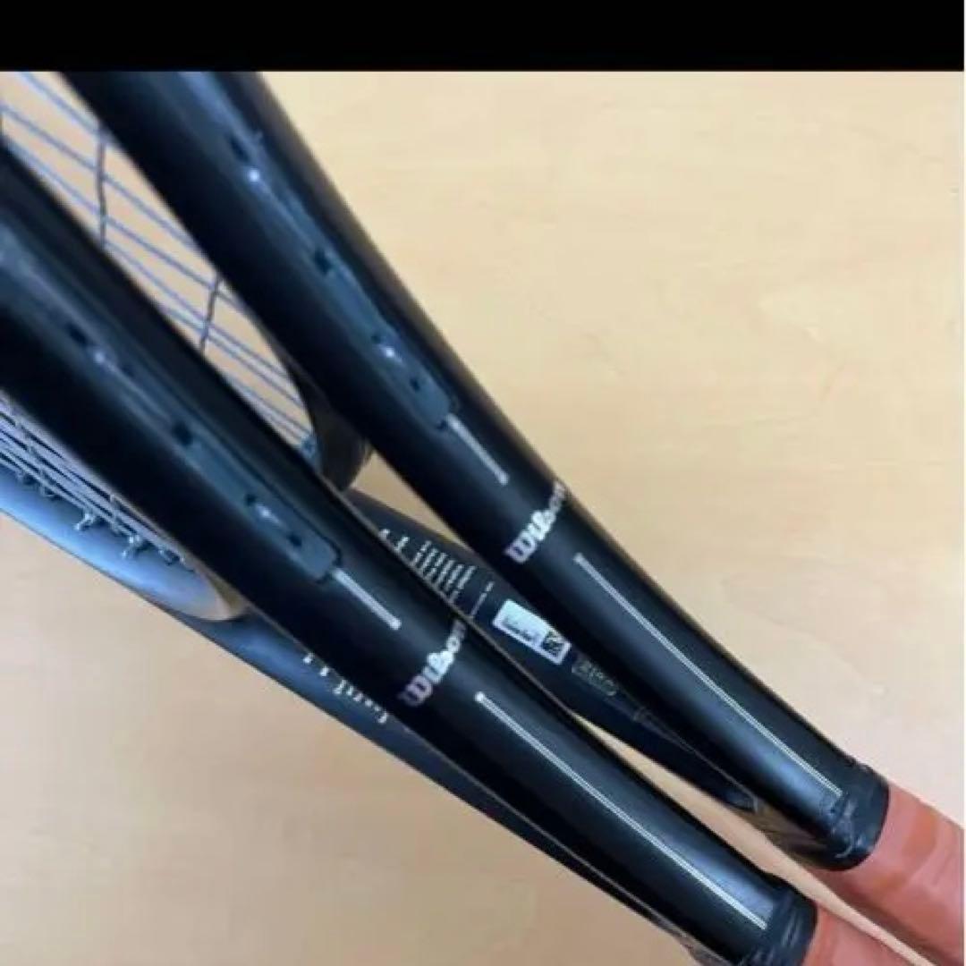 Wilson テニスラケット RF01 ブラック　2本セット