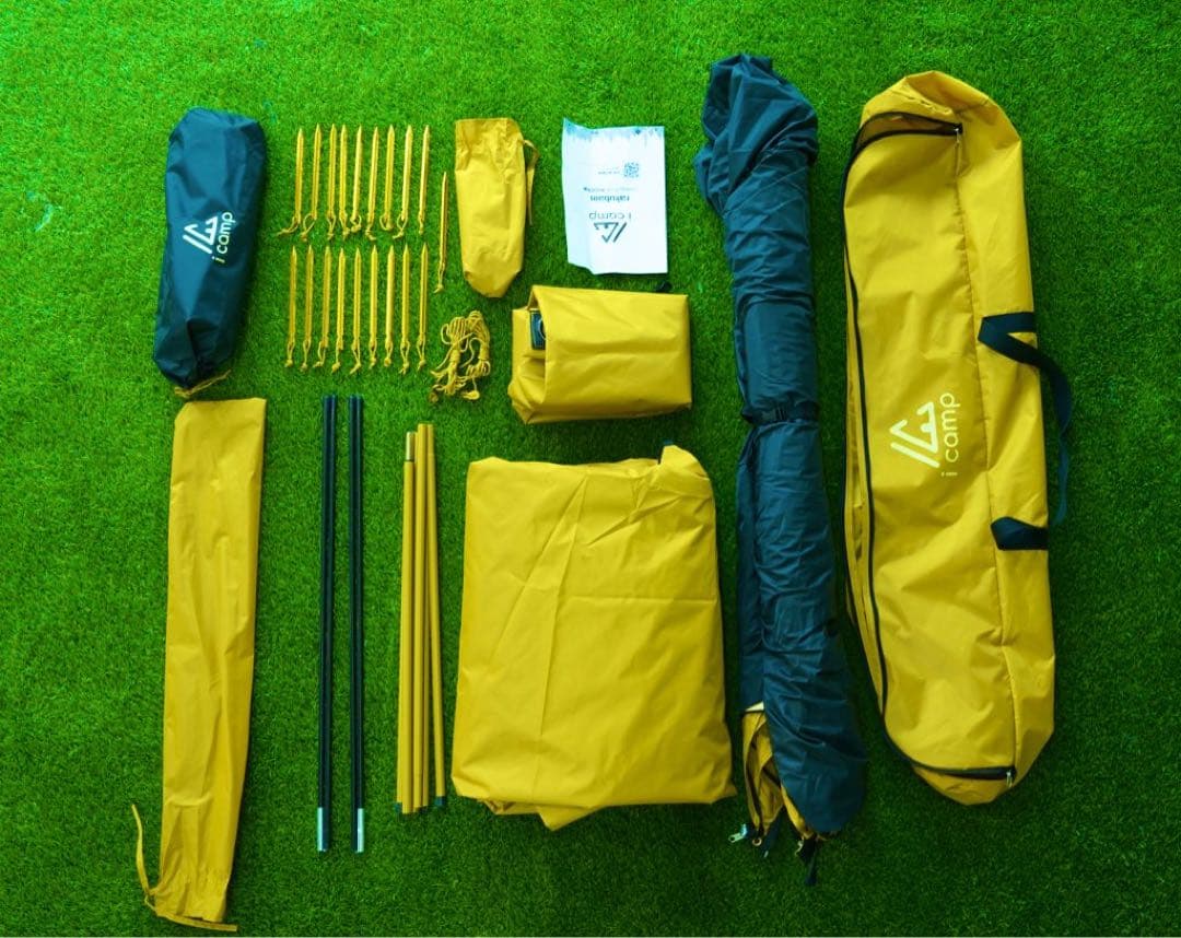 タイムセール！送料込！新品 icamp テント　ラクバイン　キャンプ　アウトドア