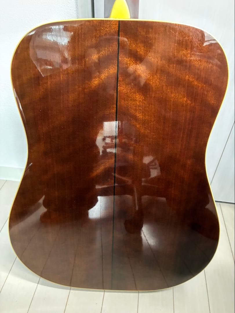 Morris モーリス アコースティックギター 左利き用レフティ ソフトケース付