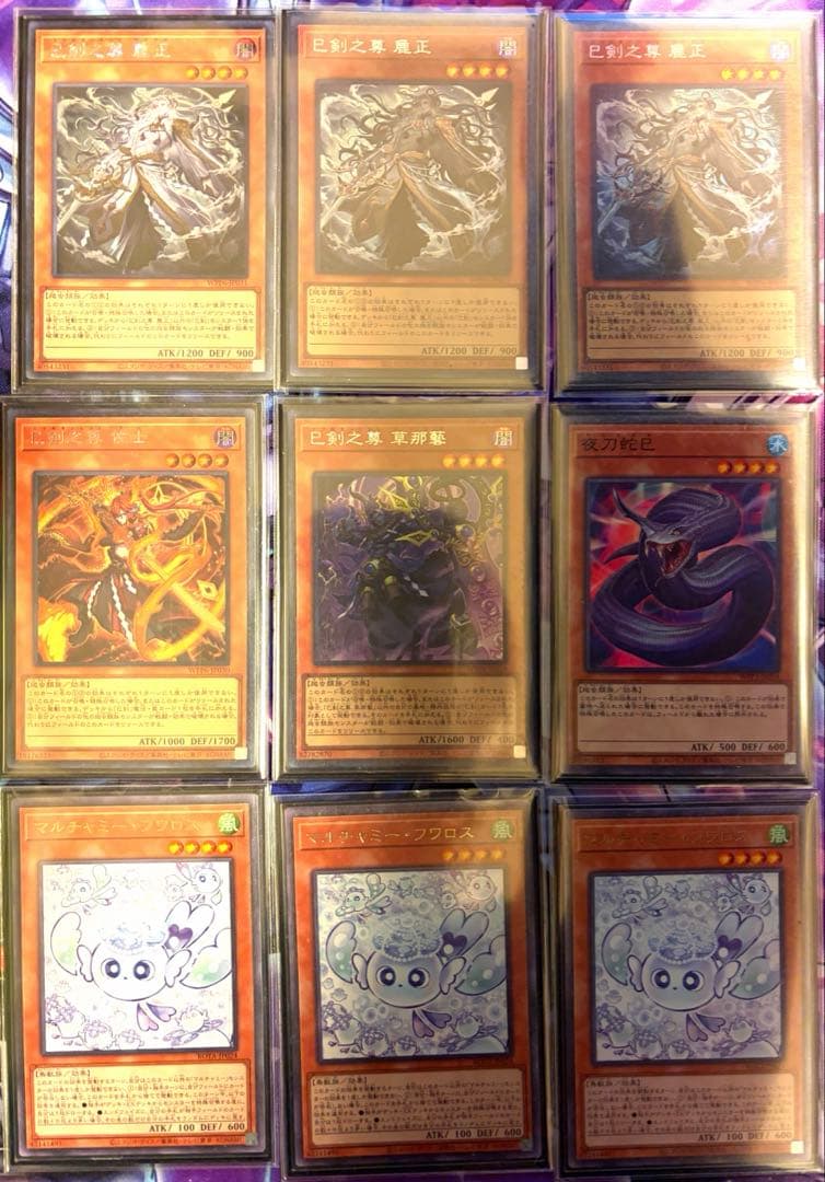 巳剣　デッキ　CS構築　ほぼシークレット統一