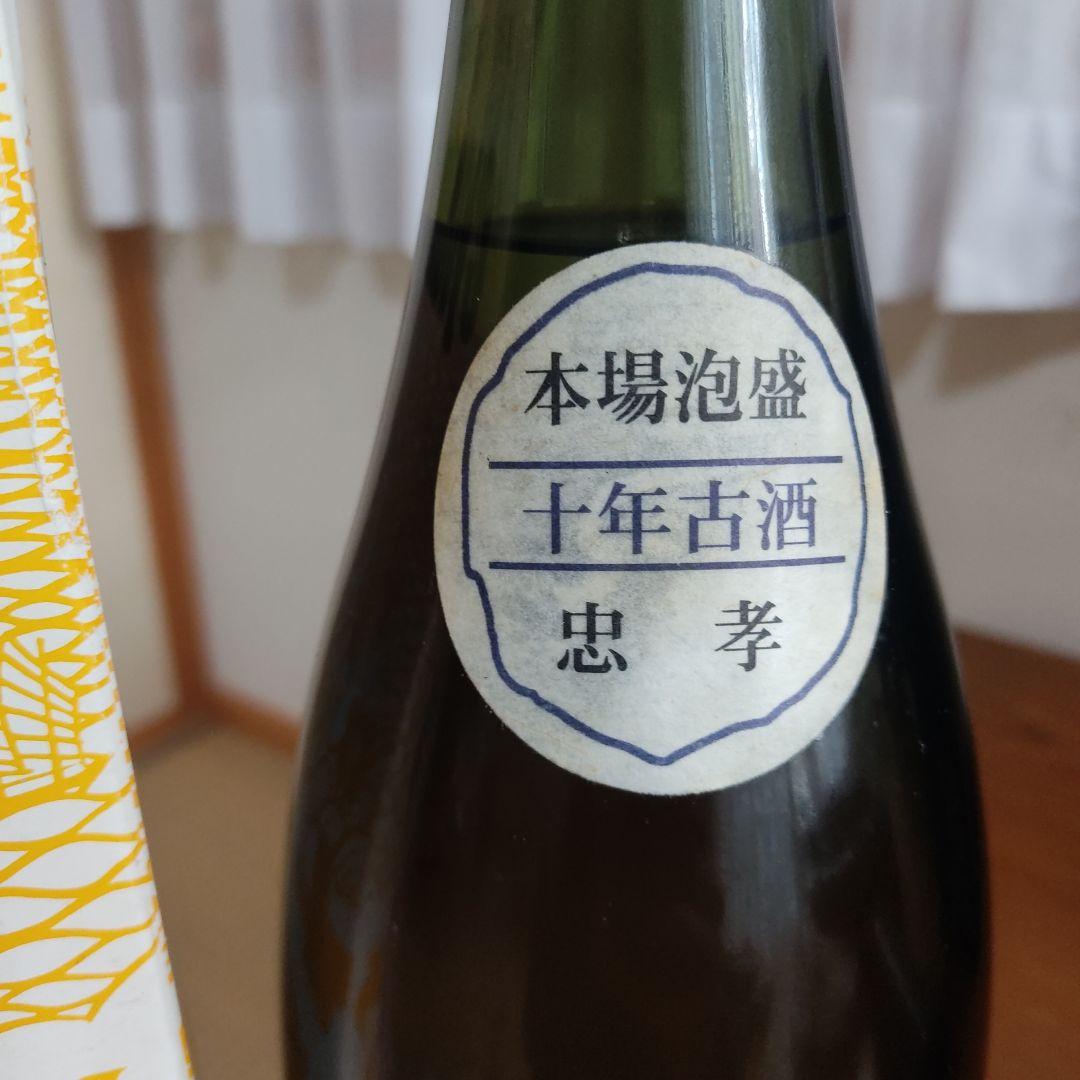 【一升瓶】本場泡盛 10年古酒『忠孝』43度　忠孝酒造