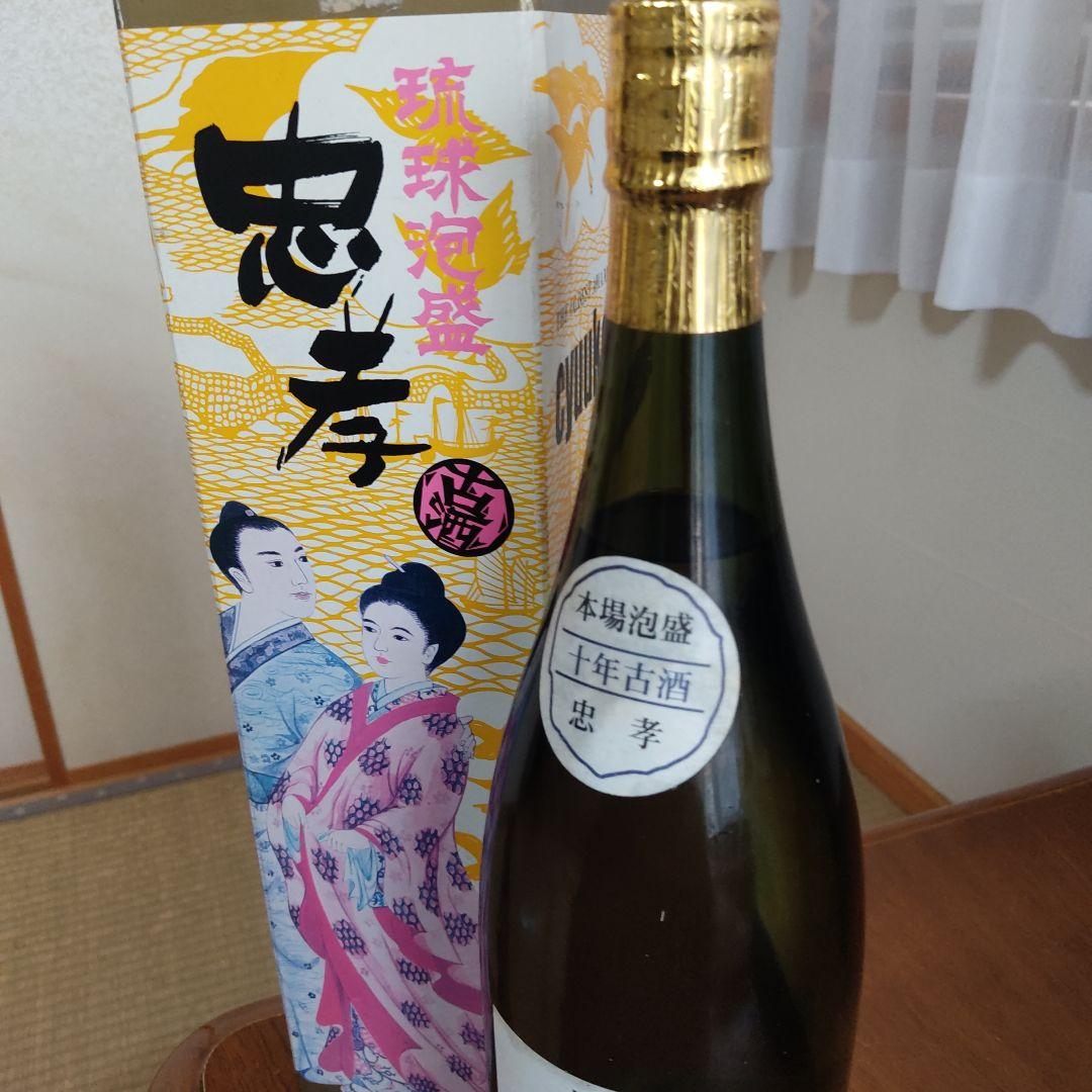 【一升瓶】本場泡盛 10年古酒『忠孝』43度　忠孝酒造