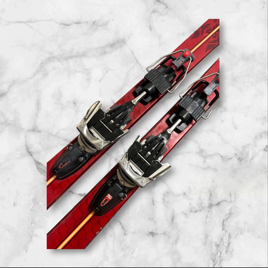 K2WORLD PISTE 175 テレマーク スキー BD O2 ビンディング