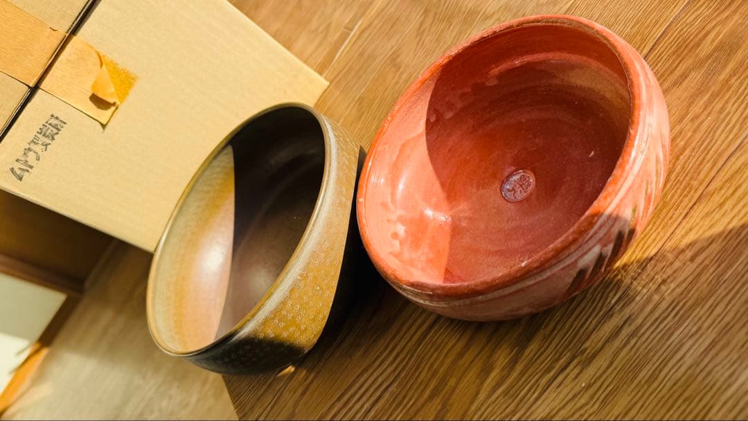 鉄製茶釜と木炭セット