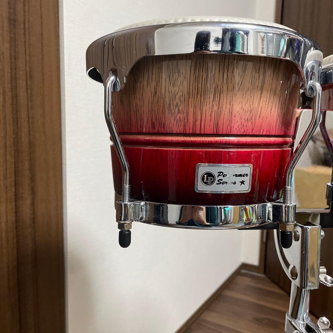 Remoヘッド交換済LP ボンゴ スタンド付き 超美品‼️