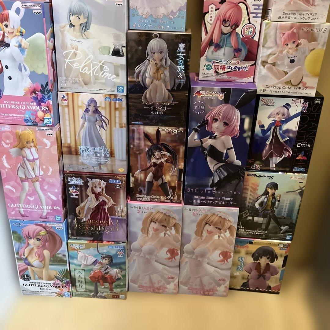 プライズフィギュア　美少女フィギュア　まとめ売り　27点