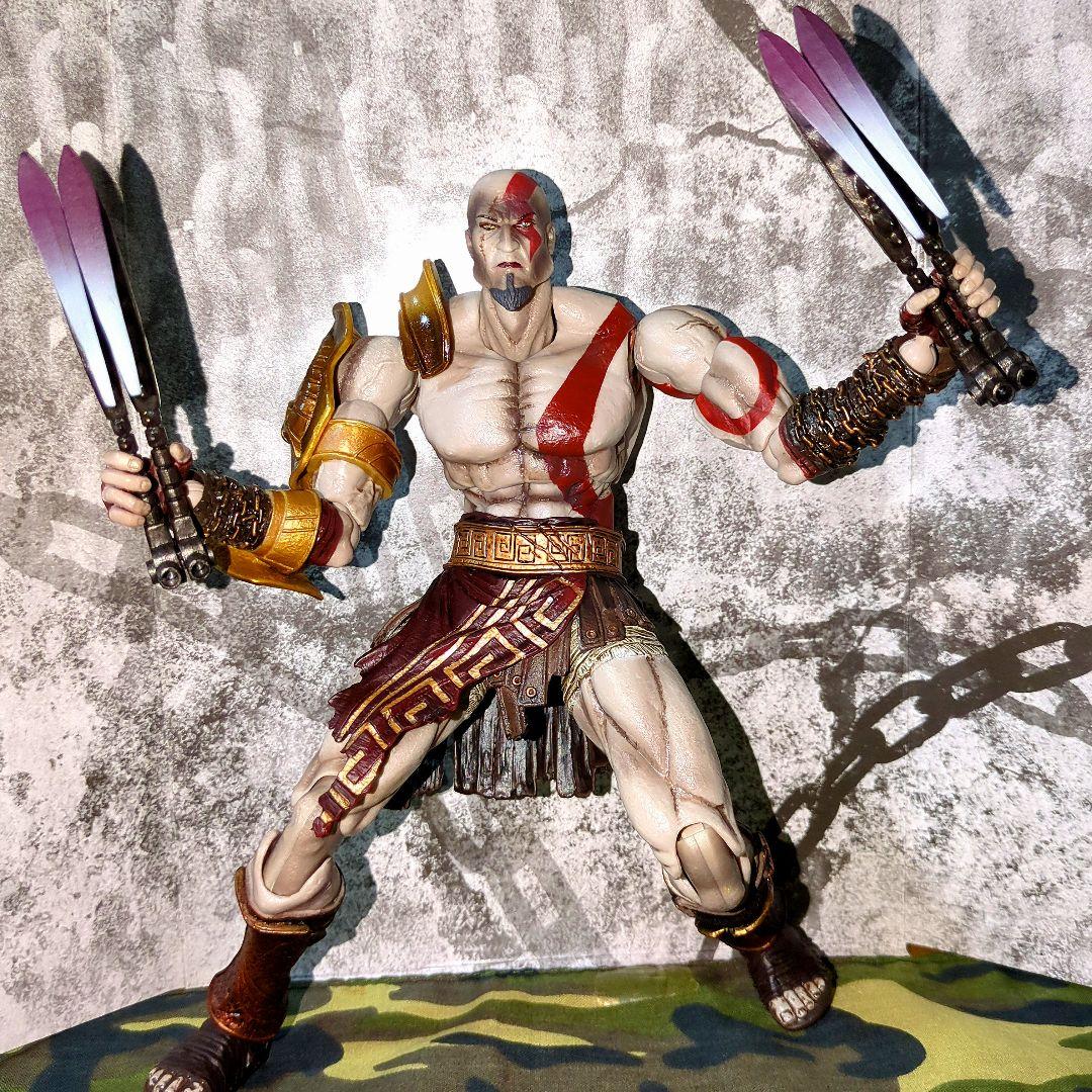 PLAY ARTS改 ゴッドオブウォー/クレイトス 【中古• 付属品欠品•箱無】