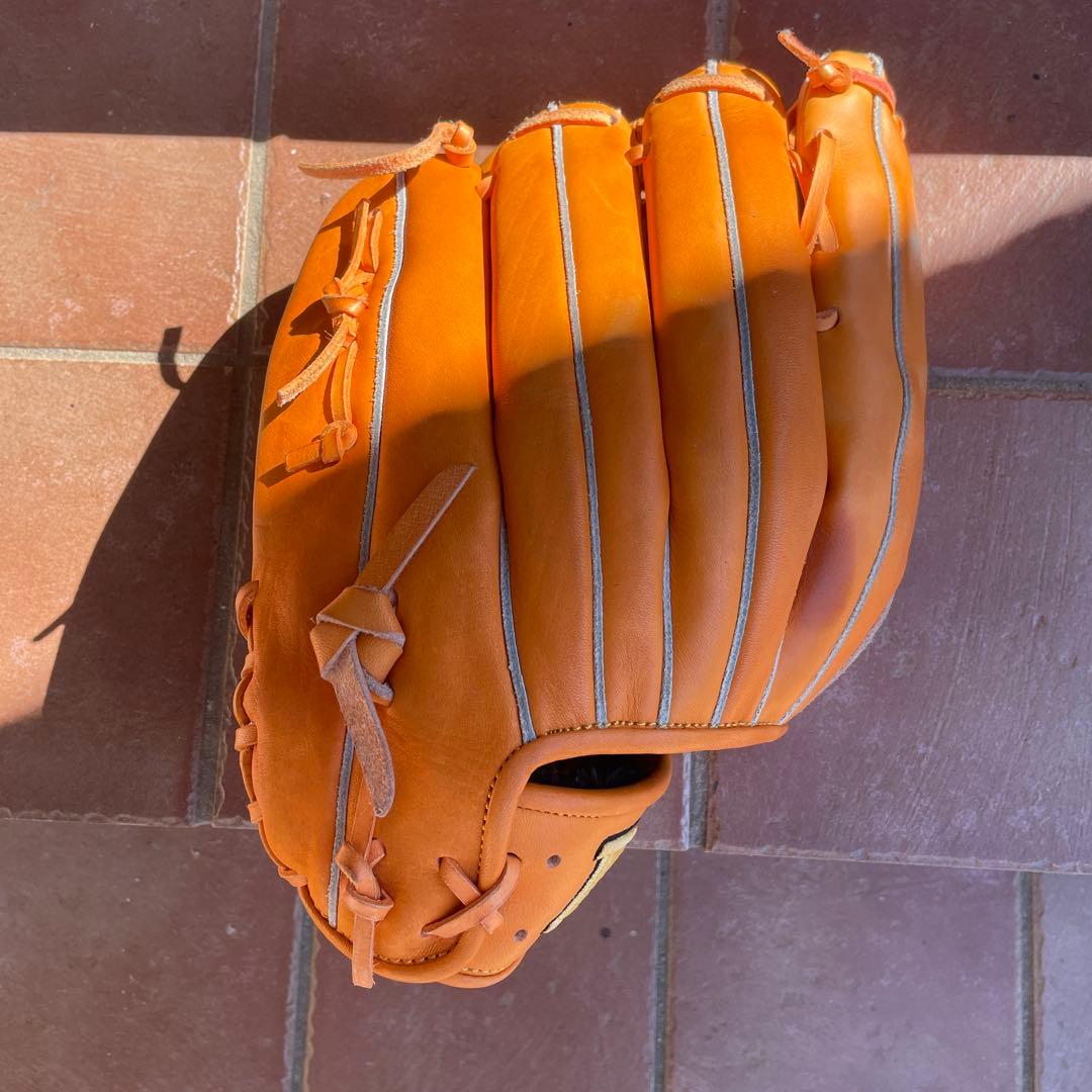 H Natural Flex 軟式グローブ オレンジ
