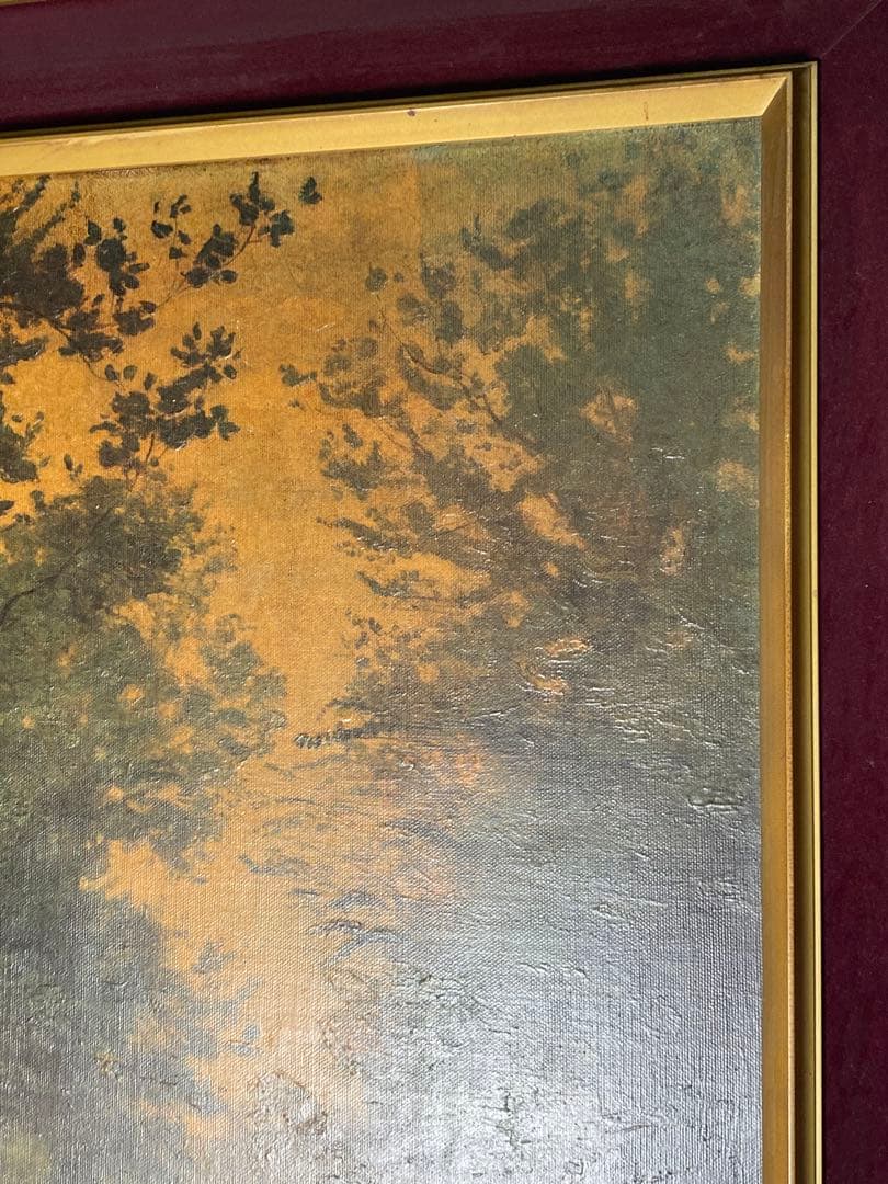 2371❣️ 名画 カミーユ・コロー ヴィル・ダ・ヴレー