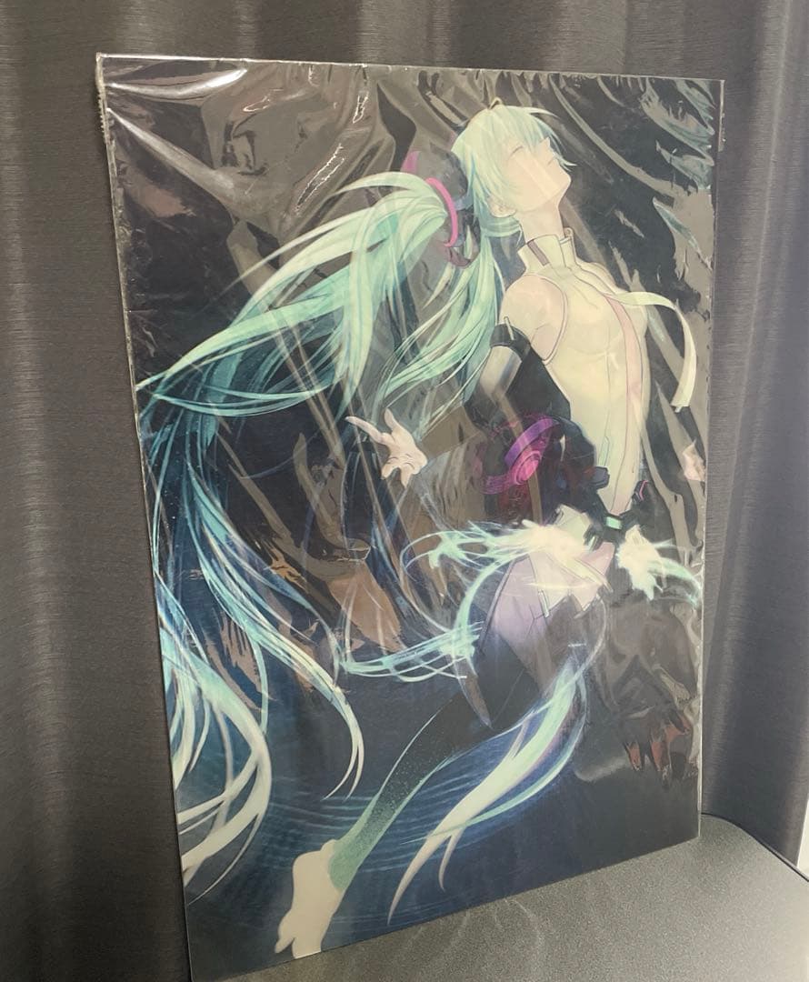 初音ミク　レンチキュラー　ハードポスター