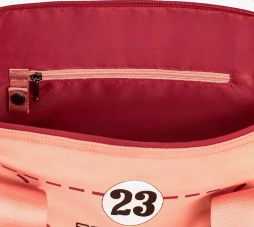 Porsche ボストンバッグ 地図模様 ピンク ピッグ