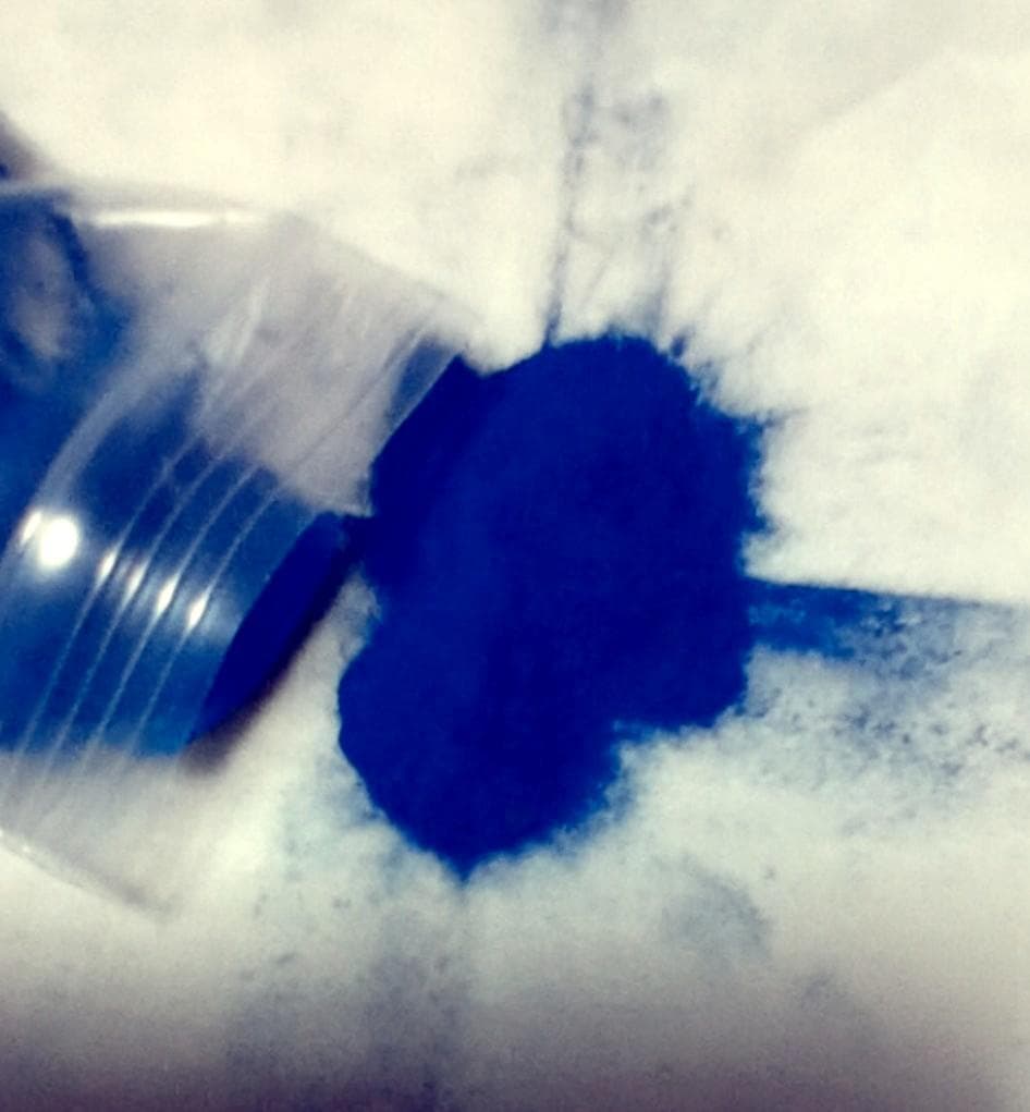 本岩絵具(天然)　岩群青　その①　No. 731－5　40.24グラム