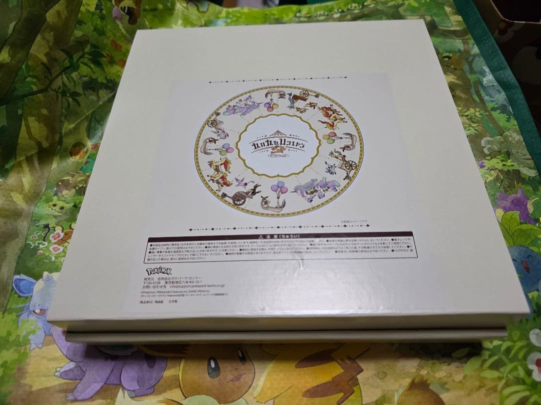 【新品】ポケパークカントーブイブイヴォヤージュ　陶器プレート