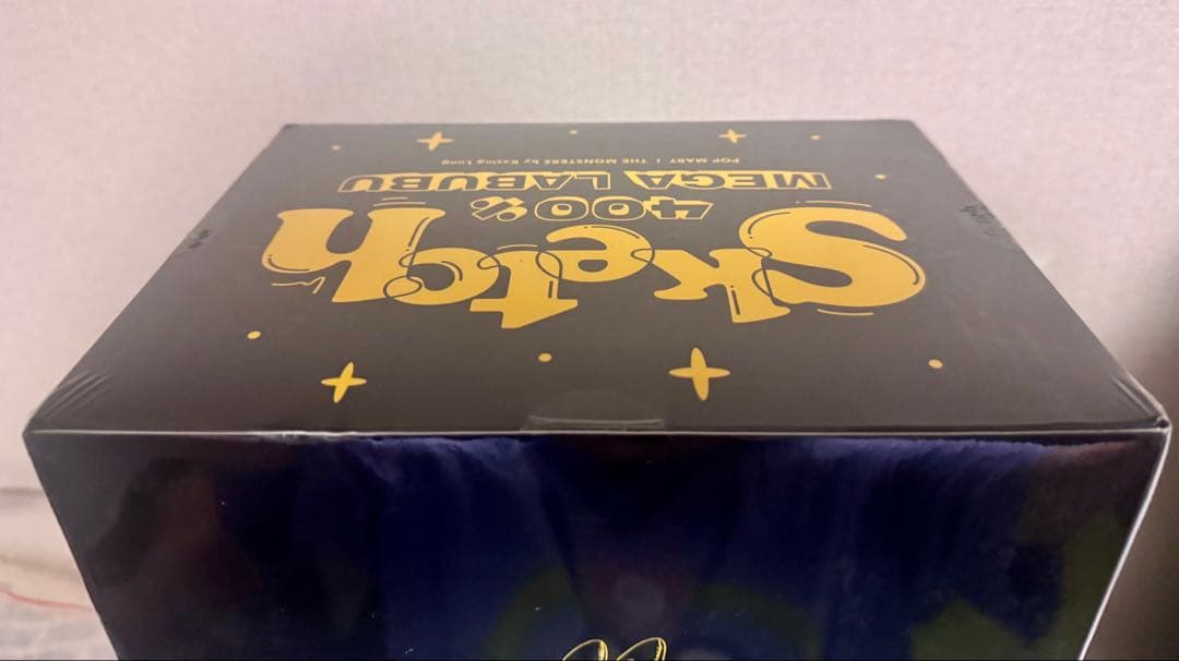 即日発送】POP MART MEGA LABUBU sketch 400%