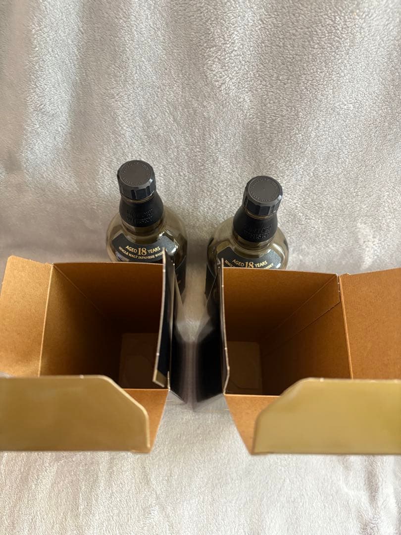 山崎18年　空瓶空箱　２本セット