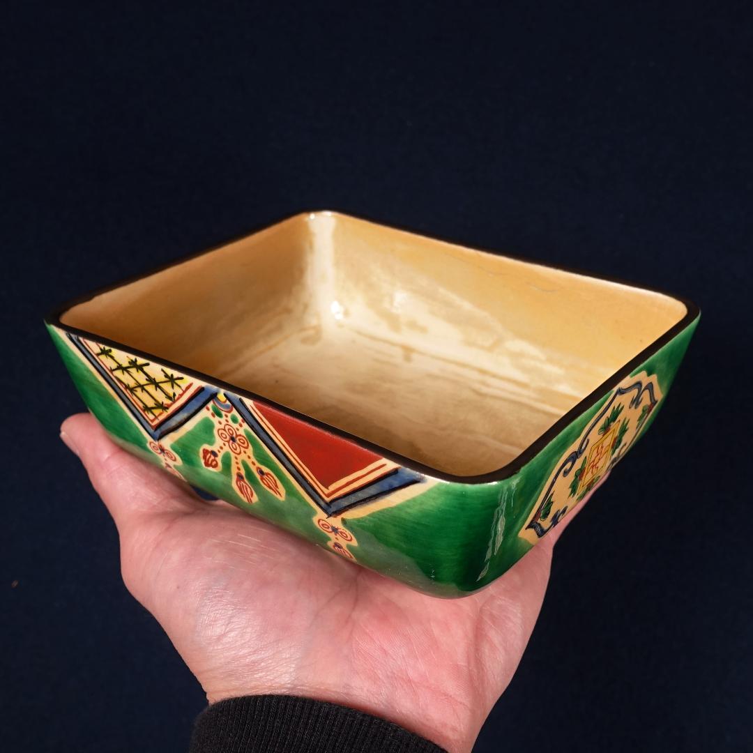 京焼 川尻一寛 禎山窯 色絵 刺身皿 向付 大小19客