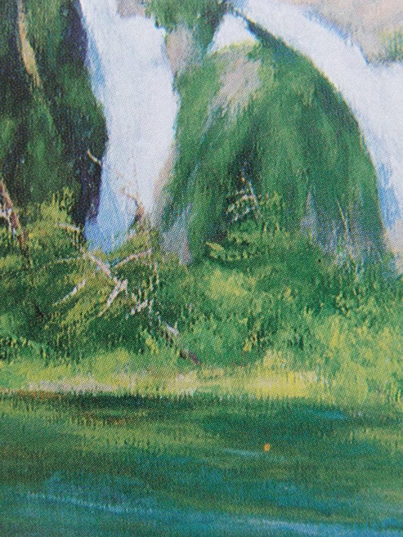 足立源一郎、【剣岳】、希少な額装用画集より、新品額装付、状態良好