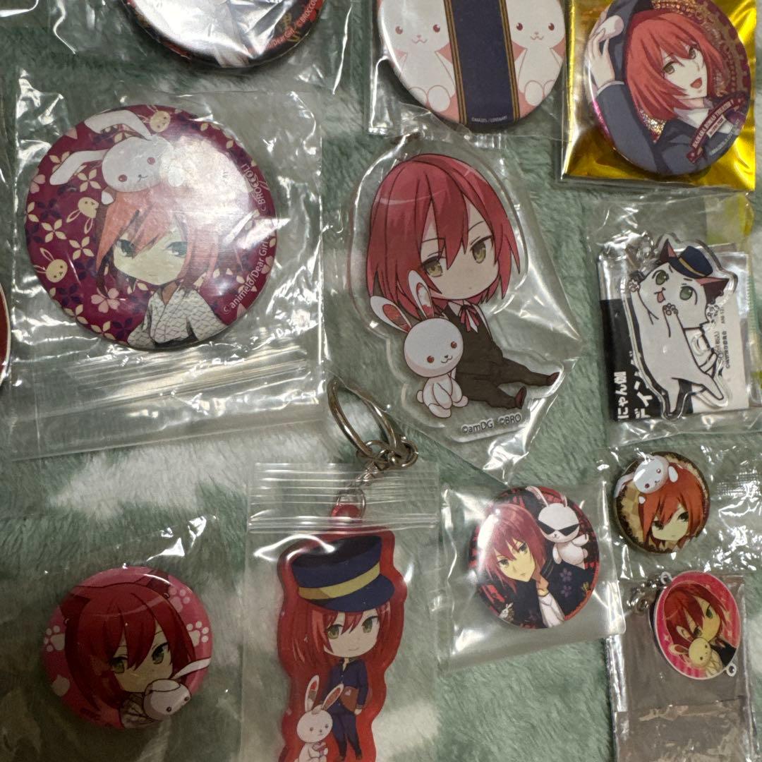 明治東亰恋伽 めいこい 泉鏡花 アクキー 缶バッジ アクリルキーホルダー