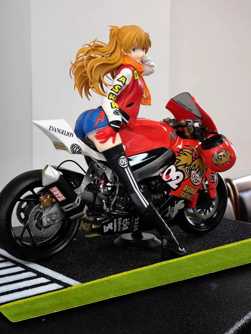 新世紀エヴァンゲリオン 惣流・アスカ・ラングレー 樹脂 彫刻 フィギュア