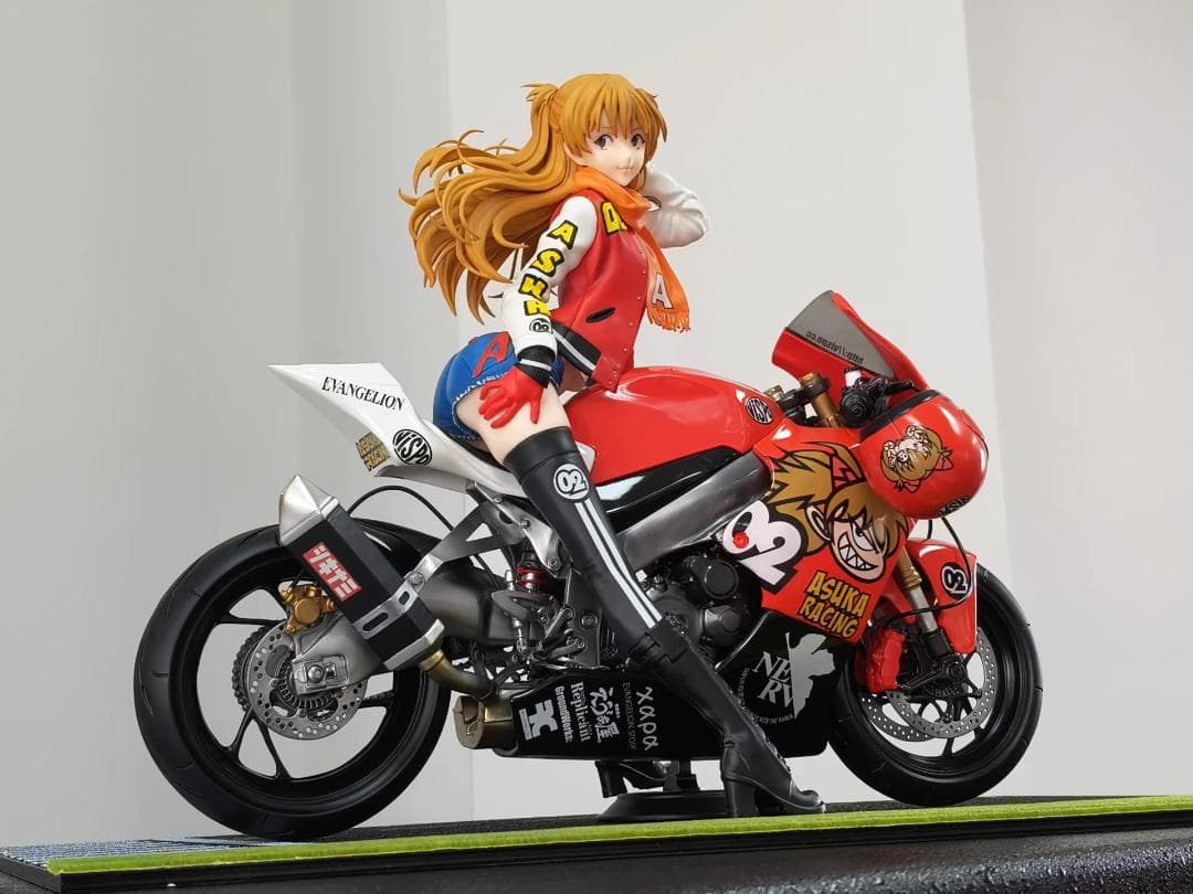 新世紀エヴァンゲリオン 惣流・アスカ・ラングレー 樹脂 彫刻 フィギュア
