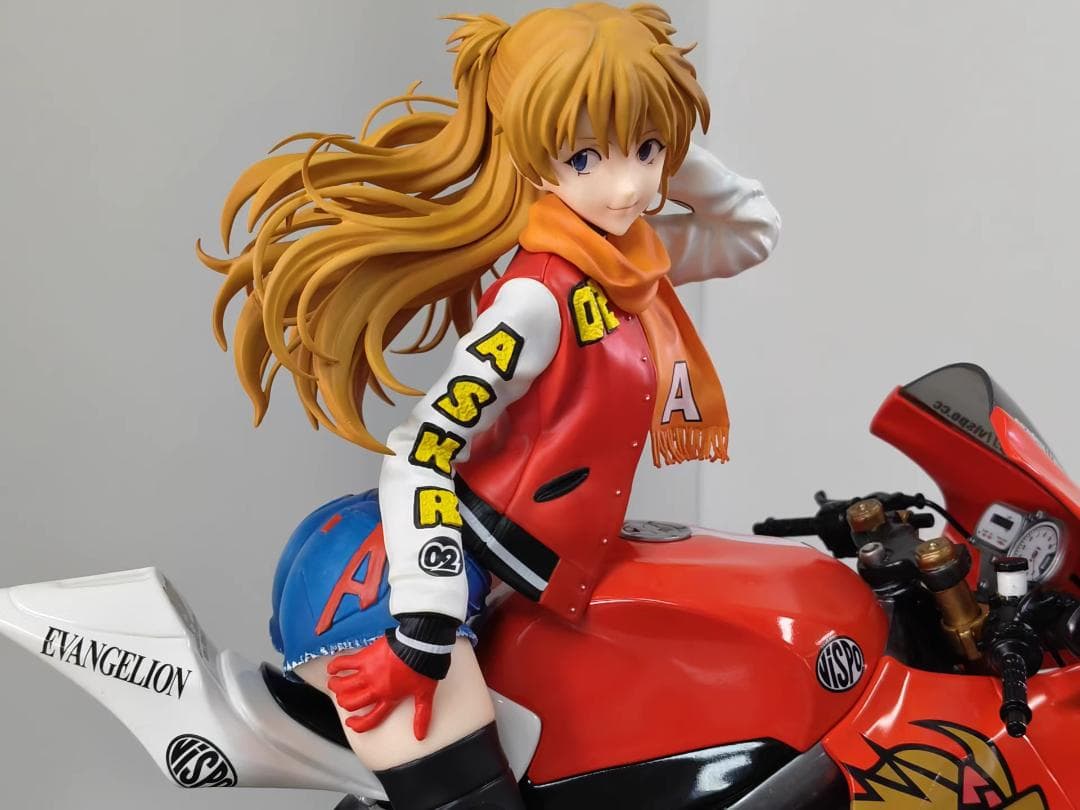 新世紀エヴァンゲリオン 惣流・アスカ・ラングレー 樹脂 彫刻 フィギュア