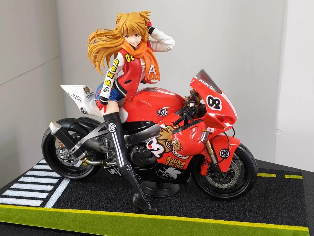 新世紀エヴァンゲリオン 惣流・アスカ・ラングレー 樹脂 彫刻 フィギュア