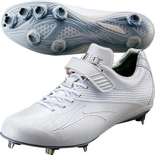 ゼット 埋め込み金具スパイク 白スパイク BSR2719WH-1111 26.0