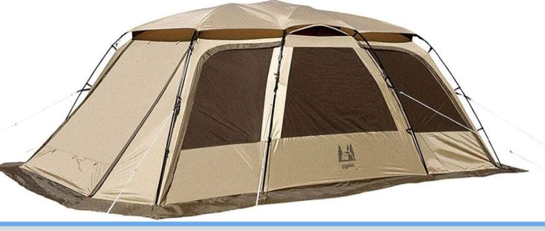 ogawaアウトドア キャンプ テント ロッジドーム型 ファシル 4人用2737