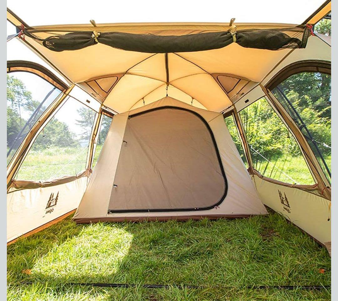 ogawaアウトドア キャンプ テント ロッジドーム型 ファシル 4人用2737