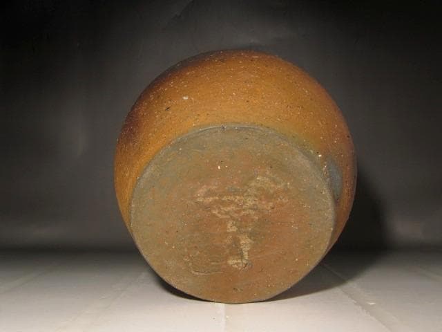 中村六郎　備前壺　味わい深い作品 s424