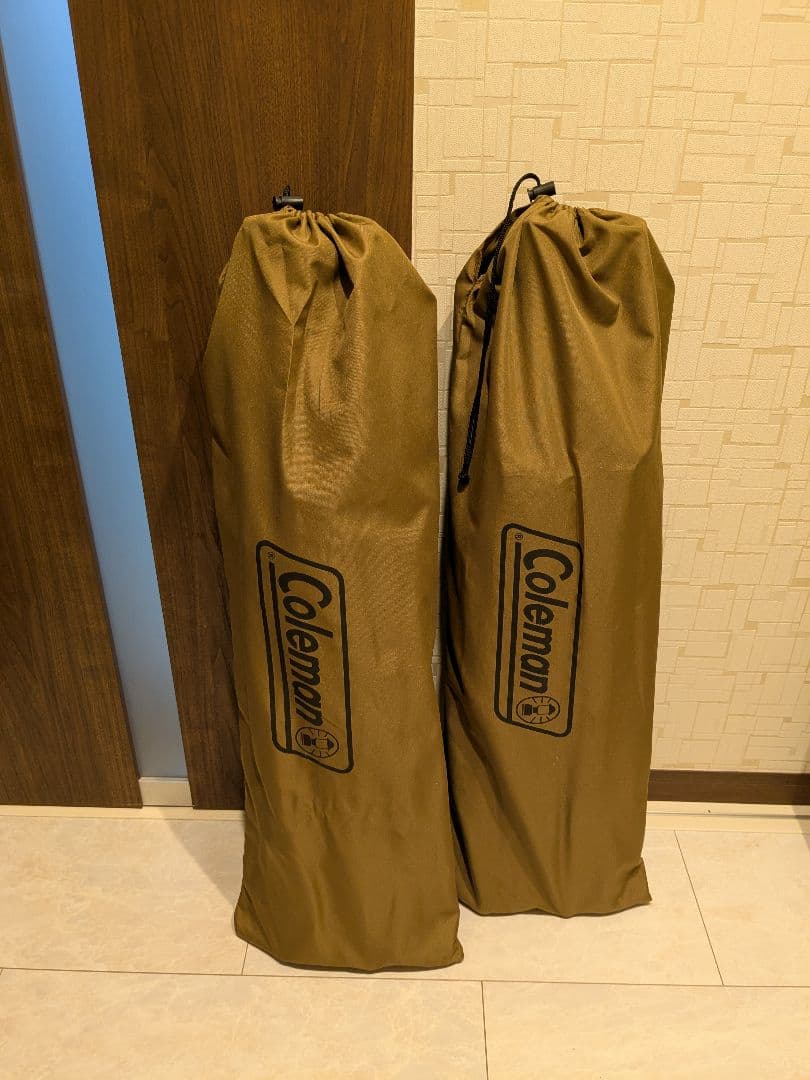 コールマン レイチェア ダルゴールド セット 中古