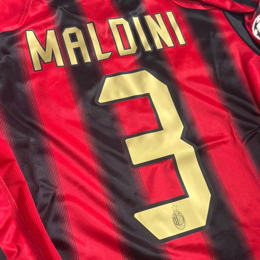 ACミラン 04/05 #3 マルディーニ 長袖 ユニフォーム CL
