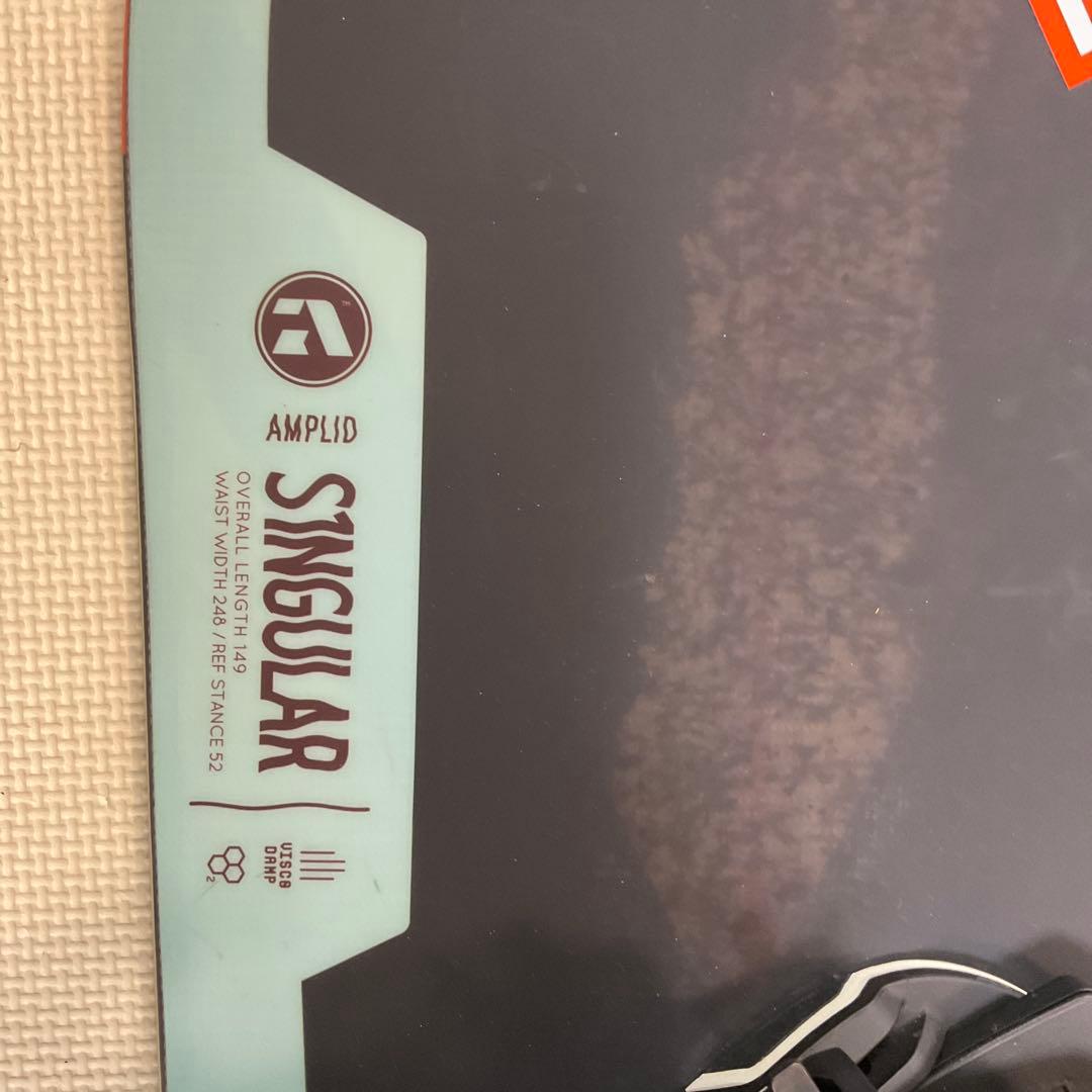 AMPLID SINGULAR スノーボード バインディング、ブーツの3点セット