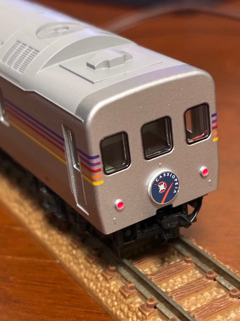 カヤ27-501 カシオペア電源車　tomix ライト点灯動力動作確認済