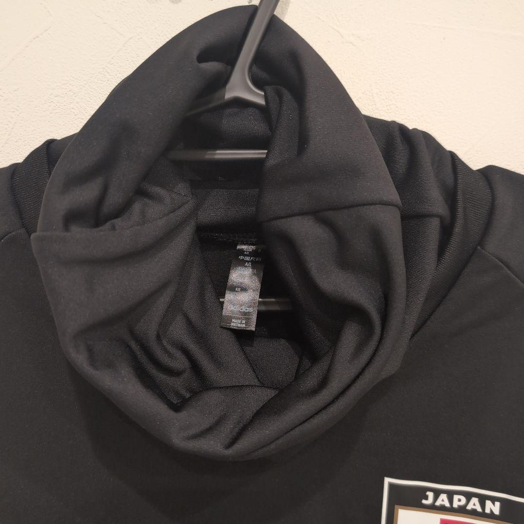 adidas 日本サッカー フード付きジャージ　Мサイズ